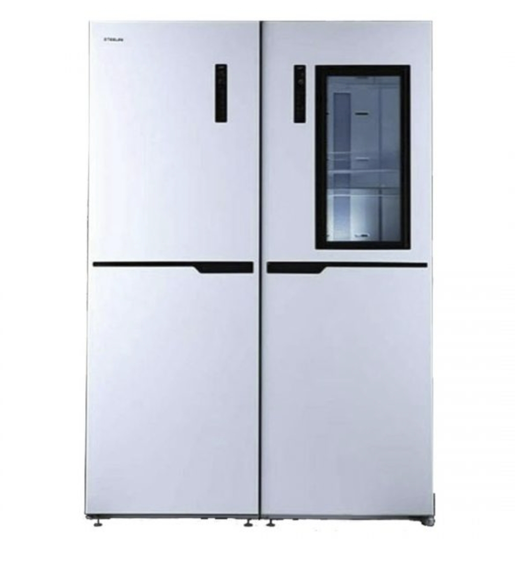 یخچال فریزر دوقلو استیلون مدل Door in Door ا Steelon Twin Refrigerator Freezer Model Storm Plus