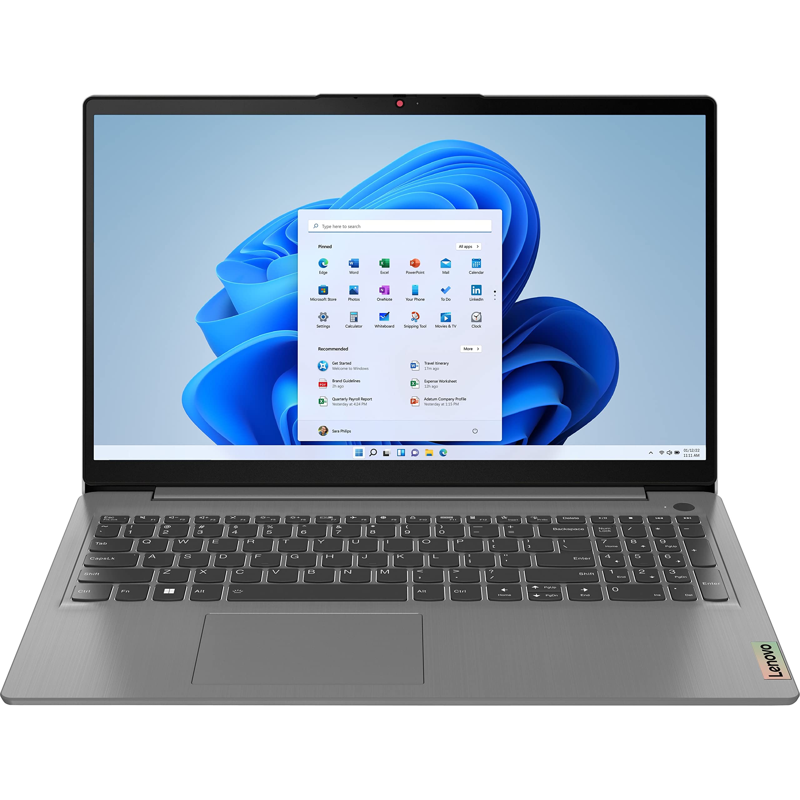 لپ تاپ لنوو مدل Ideapad3 core i3 1215U 12GB 1TB+512GB SSD intel